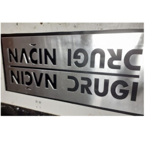 rezanje CNC Aluminij